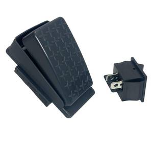 lot 12373 image: LANYINDI 3-Pin Foot Pedal Switch 6V 12V 24V