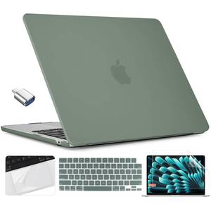 lot 12395 image: TWOLSKOO MacBook Air 15 Hard Shell Case Kit M2-M5