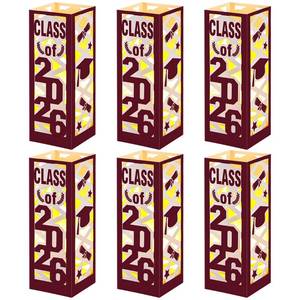 lot 12403 image: Tellingyou Class of 2026 Graduation Centerpiece Boxes with LED Light