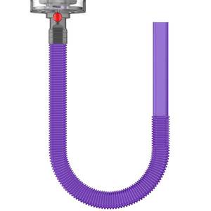 lot 14401 image: Sealegend Dryer Lint Vacuum Attachment Hose Compatible with Dyson V15 V12 V11 V10 V8 V7 Gen5 Cordless Vacuum Cleaner, Flexible Dryer Vent Cleaner Kit Lint Removal Tool Purple