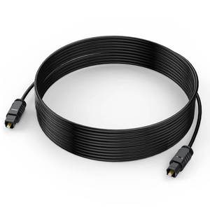 lot 14417 image: Optical Audio Cable 20 feet, SPDIF Toslink for TV PS4 to Soundbar etc.