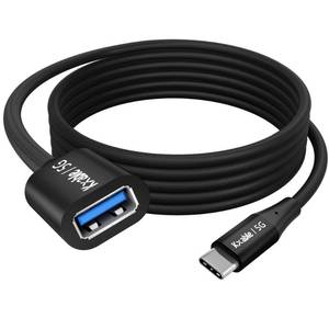 lot 14427 image: USB C to USB Female Cable 6FT, Type-C Male to USB A 3.1 Female OTG Cable, 5Gbps Data Transfer, Compatible with MacBook ProAir, iPhone 17 Pro Max 1615 Series, Galaxy S25 S24S23S22S21 and More