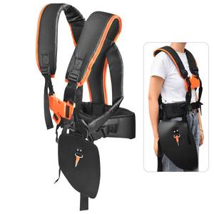 lot 19450 image: String Trimmer Full Harness 4119 710 9001 for Stihl Trimmer Shoulder Harness Brushcutter Trimmer Harness Padded Shoulders Weed Eater Shoulder Strap Harness Weed Eater Harness Double Shoulder Strap