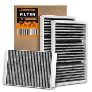 lot 19461 image: Cabin Engine Air Filter with Activated Carbon Kit for Mercedes (2016-2019) GLE400 GLE350 GLE550e GLE43GLE63 AMG (2012-2015) ML350 (2017-2019) GLS450 GLS550,Replaces 1668300318 1668300218