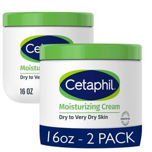 lot 20006 image: Cetaphil Moisturizing Cream, Dry Sensitive Skin, Fragrance Free, 16oz 2Pk