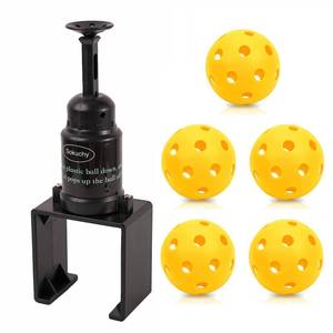 lot 20074 image: Sokuchy Baseball Practice Popper, Pop Up Tee Balls to The Perfect Height for Batting Trainer, Batting Machine for Practicing Hitting Without a Pitcher (with 5 Yellow Balls)