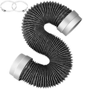 lot 1000 image: Matework 8ft Dryer Vent Hose 4 Inch Flexible Aluminum Duct