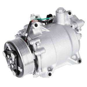 lot 1150 image: AC Compressor with Clutch Fits for 2007-2014 Honda CR-V 2.4L, 2012-2015 Honda Civic 2.4L (only for Si model), Fits for 2007-2012 Acura RDX 2.3L, CO 4920AC 4717053, TRSE09, 3 Pin Connector