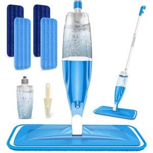 lot 1183 image: Spray Mop for Floors Cleaning Hardwood Floor Mop Microfiber Wet Dust Mops