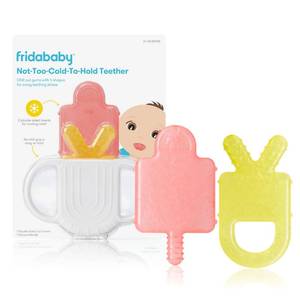 lot 2023 image: Frida Baby Silicone Teething Toys, 4-in-1 Teether for Babies & Infants