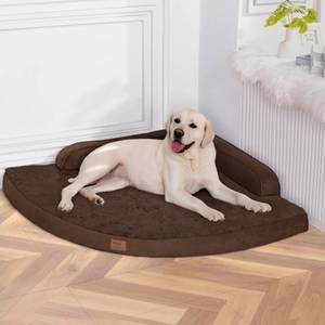 lot 2102 image: MEKIY Orthopedic Waterproof Dog Bed with Sides for Extra Large Sizes Dogs