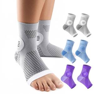lot 2461 image: 3 Pairs Neuropathy Socks for Women & Men, Toeless Compression Socks