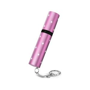 lot 2495 image: Electra Lipstick Mini Stun Gun for Women Self Defense, Discreet and Powerful Stun Gun Keychain with Flashlight, Maximum Voltage, Recharcheable Battery by Guard Dog Security