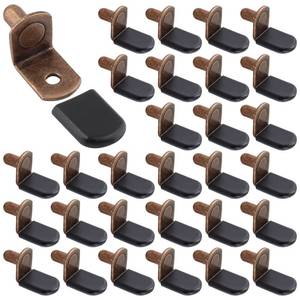 lot 2498 image: Biaungdo Shelf Support Pegs, Antique Bronze, 30 Pcs, 14 Inch