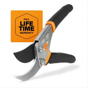 lot 4067 image: Fiskars Bypass Pruning Shears, 58 Cut Capacity Garden Clippers
