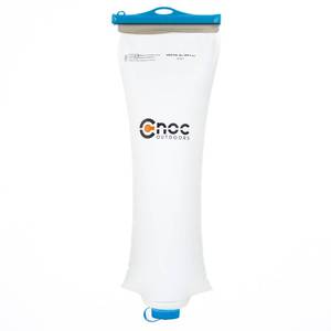 lot 4079 image: Cnoc Outdoors Vecto Water Collection and Filtration Bag 3 Liter Blue - 42mm Thread Wide Neck - Wide Opening for Easy Water Collection - Lightweight, Compact, Durable Tethered Cap and Slider