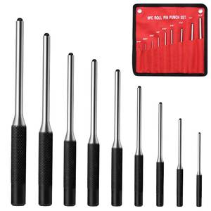 lot 4107 image: 9pcs 116 - 516 Pin Punch Set with Storage Pouch