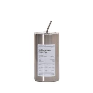 lot 5805 image: ISEMRO Insulated Tumbler 20oz Stainless Steel Silver