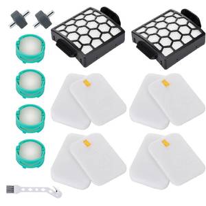 lot 6034 image: QiLuma Filter Replacement Kit for Shark ZU100 ZU102 ZU81