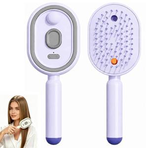 lot 6048 image: Electric Spray Air Cushion Massage Comb, Rechargeable