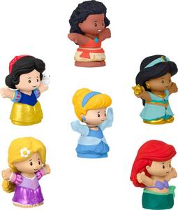 lot 6071 image: Fisher-Price Little People Disney Princess 6-Figure Set