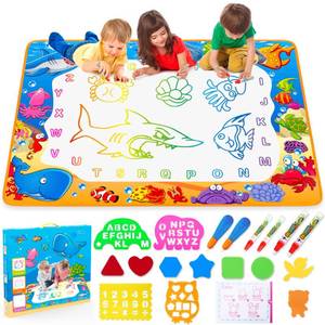 lot 6078 image: Toyk Water Doodle Mat 40x28 inch with Accessories