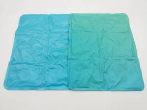 lot 6080 image: Cooling Gel Pad Memory Foam Pillow Toppers (Qty 2)