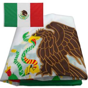 lot 6487 image: FLAGLINK Mexico Flag 3x5 Ft Heavy Duty 300D Nylon