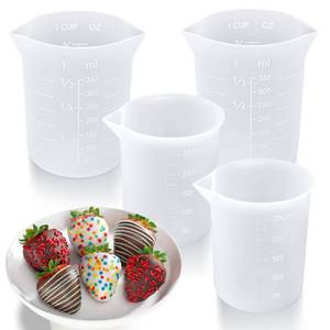 lot 6497 image: Palksky Silicone Measuring Cups, 4-Piece Set
