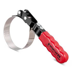 lot 8011 image: Spurtar Extra Small Oil Filter Wrench, Swivel Oil Filter Removal Tool, Fits Filters 2-34 to 3-14 (70-83mm) for 4S Shop Auto Repair Mechanic DIY Generator Small Engine