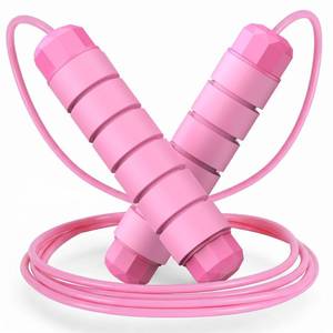 lot 8024 image: Jump Rope, Tangle-Free Rapid Speed Jumping Rope Cable with Ball Bearings for Women, Men, and Kids, Adjustable Steel Jump Rope with Foam Handles for Home Gym Exercise Fitness Workout Equipment & Slim Body