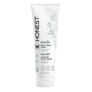 lot 8067 image: The Honest Company Face and Body Lotion, Fragrance-Free, 8.5 fl oz