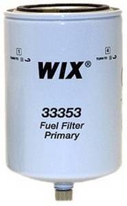 lot 8070 image: WIX Filters - 33353 Heavy Duty Spin-On Fuel Filter, Pack of 1