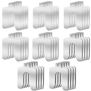 lot 8097 image: MUZIK 32 Pcs 2x2 Metal Shims for CNC, Machining & Automotive Alignment