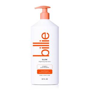 lot 8128 image: Billie Glow Womens Body Lotion, Brightening, Santal Blossom Scent, 18 Fl Oz