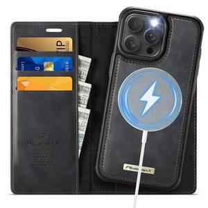 lot 8147 image: PlusnapX for iPhone 13 Pro Max 2-in-1 Detachable Wallet Case, Black