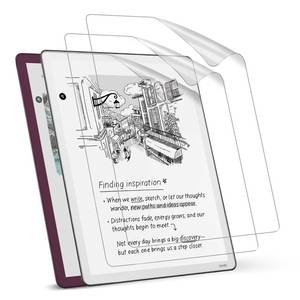 lot 8488 image: CoBak 3 Pack Anti-Glare Matte Screen Protector for 11 Kindle Scribe 3rd Generation 2025, Kindle Scribe Colorsoft - High Clarity, Fingerprint Resistant, Anti-Bubble PET Film