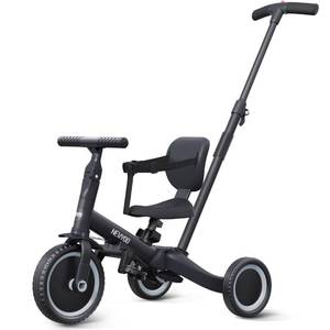 lot 9325 image: newyoo TR007 5-in-1 Tricycle for Toddlers 1-3, Toddler Bike, Birthday Gift