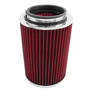 lot 9366 image: Anxingo 4-Inch 102 MM Inlet Round Taper Cone Air Filter Cleaner, Washable Reusable for Car and Motorcycle