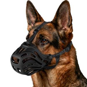 lot 10022 image: Dog Muzzle, Soft Breathable Dog Muzzles Suitable Dogs for Prevents Biting