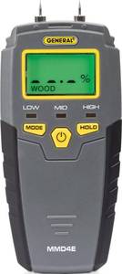 lot 10463 image: General Tools MMD4E Moisture Meter for Wood, Walls & Water Leak Detection