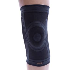 lot 10464 image: Copper Fit Health Knee Stabilizer Sleeve, SmallMedium, Black