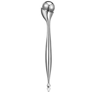 lot 10469 image: QooWo Eye Roller, Facial Roller Massager - Reduces Puffiness, Dark Circles, Cooling Therapy for Tired Eyes (with Applicator)