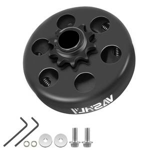 lot 10480 image: VASHLY Go Kart Clutch 34 Bore 10 Tooth for #4041420 Chain Predator 212 Centrifugal Clutch 10T for Go Kart Minibike and Fun Kart Engine