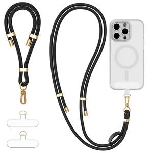 lot 10487 image: Lucforeen 4-IN-1 Phone Lanyard Crossbody & Wrist Strap Kit with 2 Pack Tabs