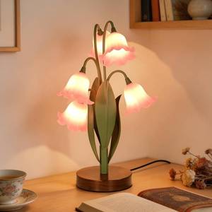lot 11823 image: NewAoNaSen Flower Table Lamp LED Warm White