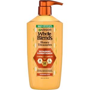 lot 12440 image: Garnier Whole Blends Honey Treasures Conditioner 26.6 Fl Oz