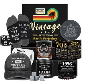 lot 13255 image: 70th Birthday Gifts for Men, Unique Gift Ideas for 70th Birthday Men