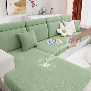 lot 13296 image: hyha Waterproof Couch Cushion Covers, Anti Slip Sofa Slipcovers for Pets