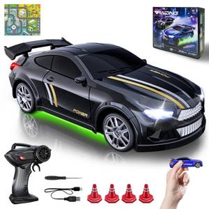 lot 14021 image: Mini RC Car 164 Scale, Remote Control Desktop Car for Adults & Kids